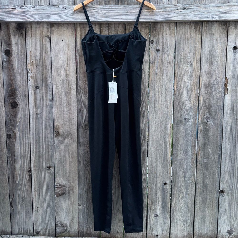L*Space Go The Distance Jumpsuit in Black Womens Large - Picture 6 of 8